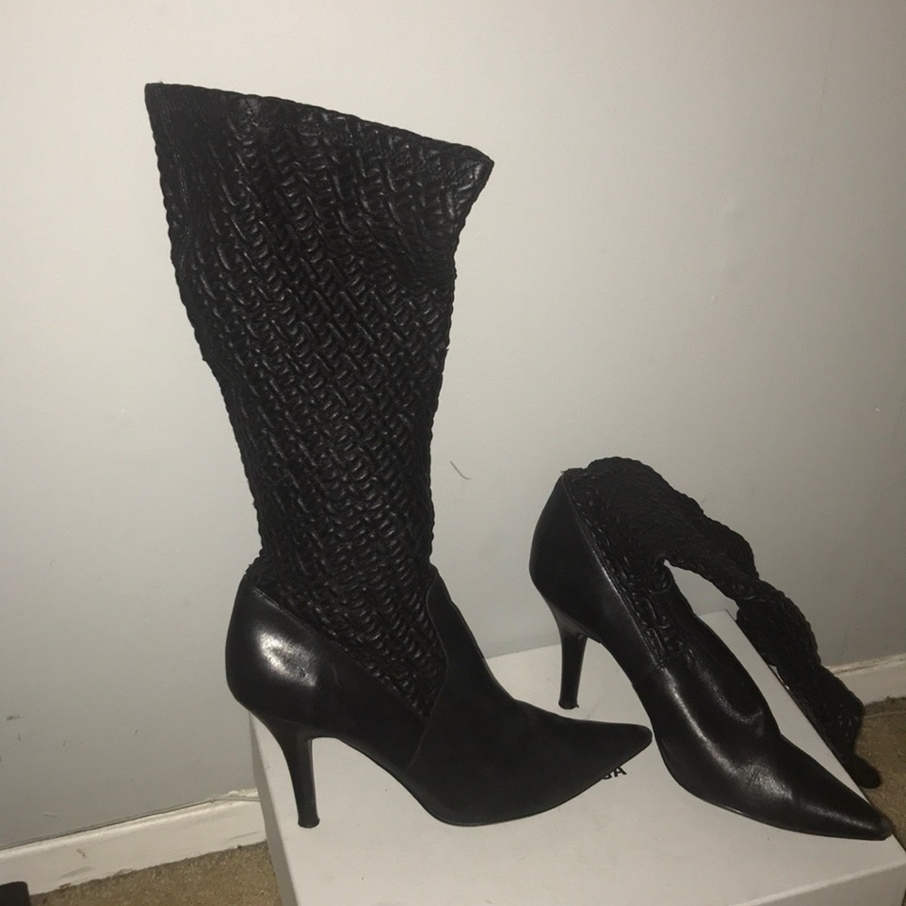 Boutique by Nordstrom Vintage black leather boot